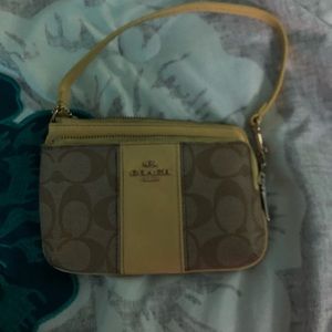 Coach wristlet